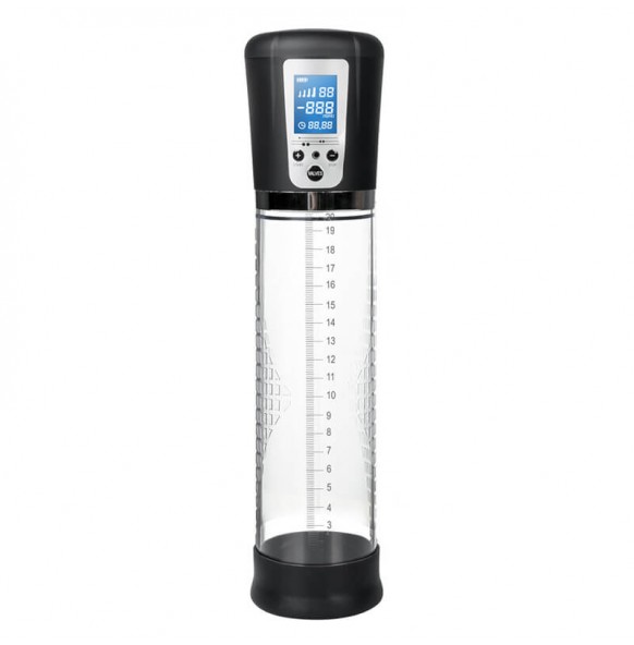 Electric LCD Digital Intelligent Vacuum Enlargement Pump (Chargeable - Black)